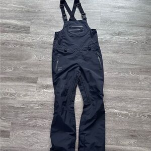 Volcom Black Snow Bib Overalls
